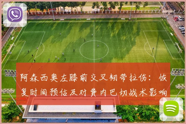 阿森西奥左膝前交叉韧带拉伤:恢复时间预估及对费内巴切战术影响解析